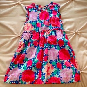 Vineyard Vines Floral Dress; Girls Size 7